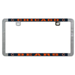 Chicago Bears Metal Lic. Plate Frame Slim