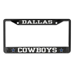 Dallas Cowboys CARBON Lic Plt Frame S/L Printed