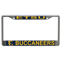 Wholesale-East Tennessee State Buccaneers Lic Plt Frame S/L Printed