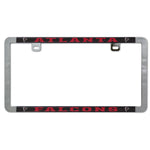 Atlanta Falcons Metal Lic. Plate Frame Slim