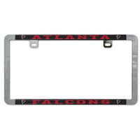 Atlanta Falcons Metal Lic. Plate Frame Slim