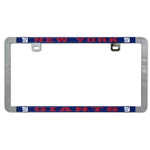 New York Giants Metal Lic. Plate Frame Slim