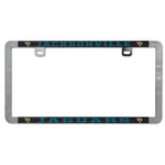 Jacksonville Jaguars Metal Lic. Plate Frame Slim