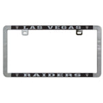 Las Vegas Raiders Metal Lic. Plate Frame Slim