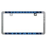 Tennessee Titans Metal Lic. Plate Frame Slim