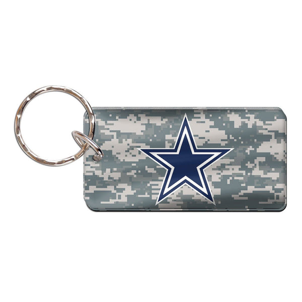 Dallas Cowboys CAMO Keychain Rectangle
