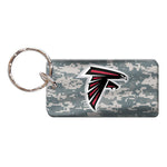 Atlanta Falcons CAMO Keychain Rectangle
