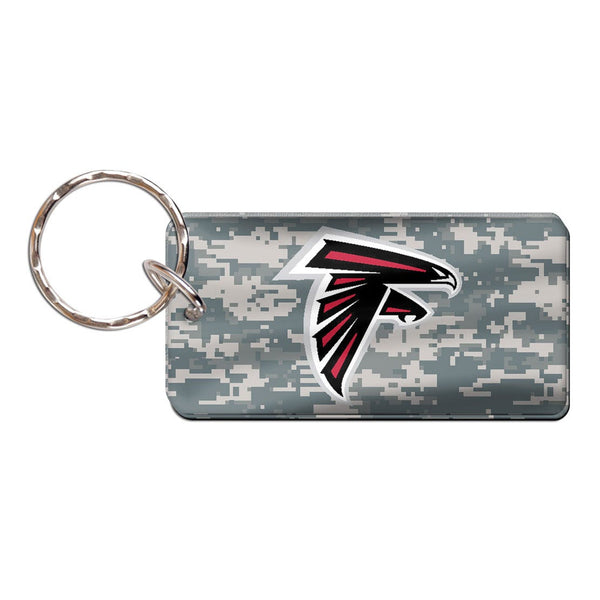 Atlanta Falcons CAMO Keychain Rectangle