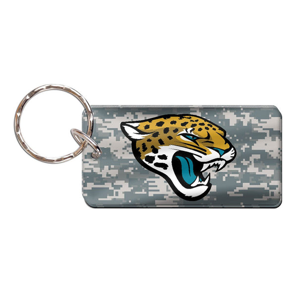 Jacksonville Jaguars CAMO Keychain Rectangle