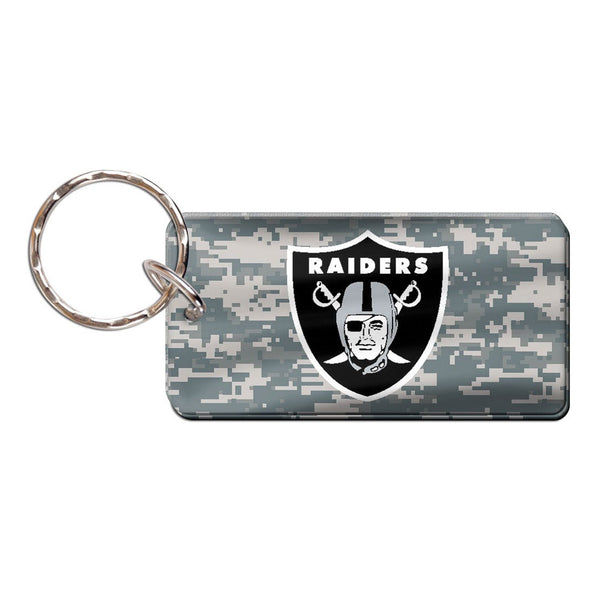 Las Vegas Raiders CAMO Keychain Rectangle