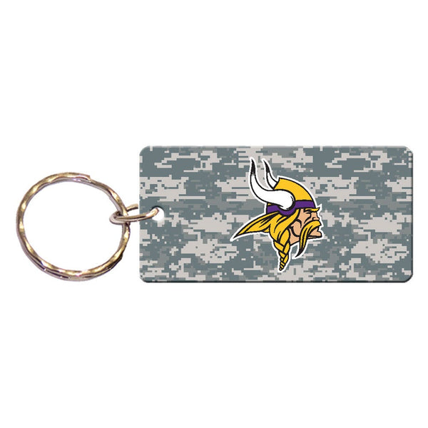 Minnesota Vikings CAMO Keychain Rectangle