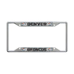 Denver Broncos CAMO Lic Plt Frame S/S Printed