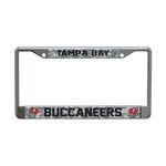 Tampa Bay Buccaneers CAMO Lic Plt Frame S/L Printed