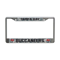 Tampa Bay Buccaneers CAMO Lic Plt Frame S/L Printed