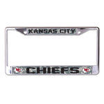 Kansas City Chiefs CAMO Lic Plt Frame S/L Printed
