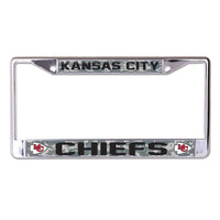 Kansas City Chiefs CAMO Lic Plt Frame S/L Printed