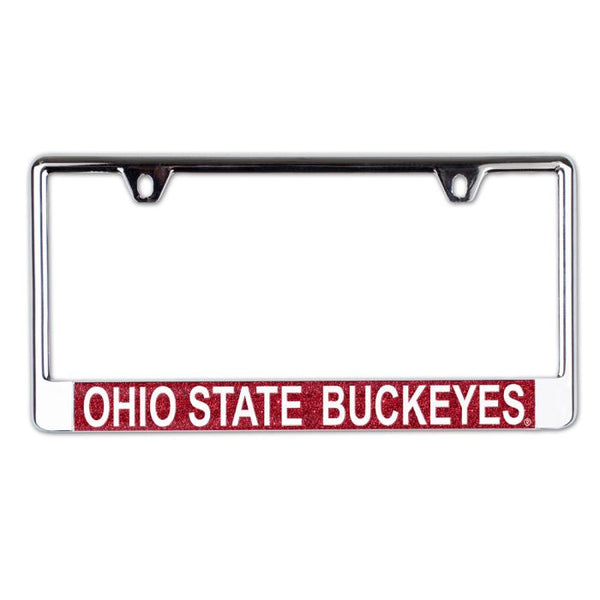 Wholesale-Ohio State Buckeyes Lic Plate Frame B/O Printed