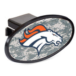 Denver Broncos CAMO Oval 2" Hitch Receiver
