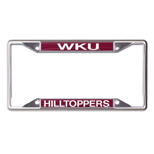 Wholesale-Western Kentucky Hilltoppers Lic Plt Frame S/S Printed
