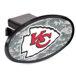 Kansas City Chiefs CAMO Oval 2" Hitch Receiver