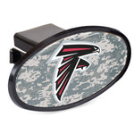 Atlanta Falcons CAMO Oval 2" Hitch Receiver