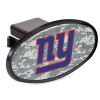 New York Giants CAMO Oval 2" Hitch Receiver