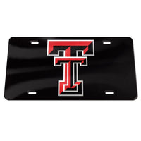 Wholesale-Texas Tech Red Raiders Specialty Acrylic License Plate