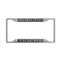 Wholesale-Auburn Tigers CARBON Lic Plt Frame S/S Printed