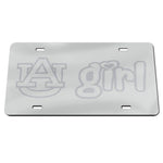 Wholesale-Auburn Tigers FROSTED Acrylic Classic License Plates