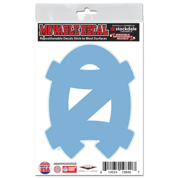 Wholesale-North Carolina Tar Heels All Surface Decals 3" x 5"