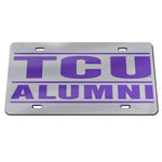 Wholesale-TCU Horned Frogs Acrylic Classic License Plates