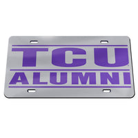 Wholesale-TCU Horned Frogs Acrylic Classic License Plates