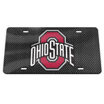 Wholesale-Ohio State Buckeyes CARBON Specialty Acrylic License Plate