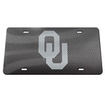 Wholesale-Oklahoma Sooners CARBON Specialty Acrylic License Plate