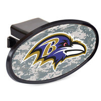Baltimore Ravens CAMO Oval 2" Hitch Receiver