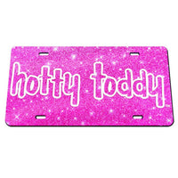 Wholesale-Ole Miss Rebels PINK GLITTER Specialty Acrylic License Plate