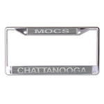 Wholesale-Tennessee Chattanooga Mocs FROSTED Lic Plt Frame S/L Printed