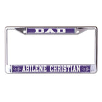 Wholesale-Abilene Christian Wildcats Lic Plt Frame S/L Domed