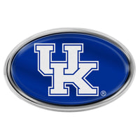 Kentucky Wildcats Chrome Metal Domed Emblem