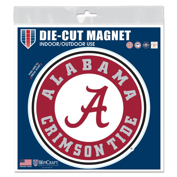 Alabama Crimson Tide Outdoor Magnets 6" x 6"