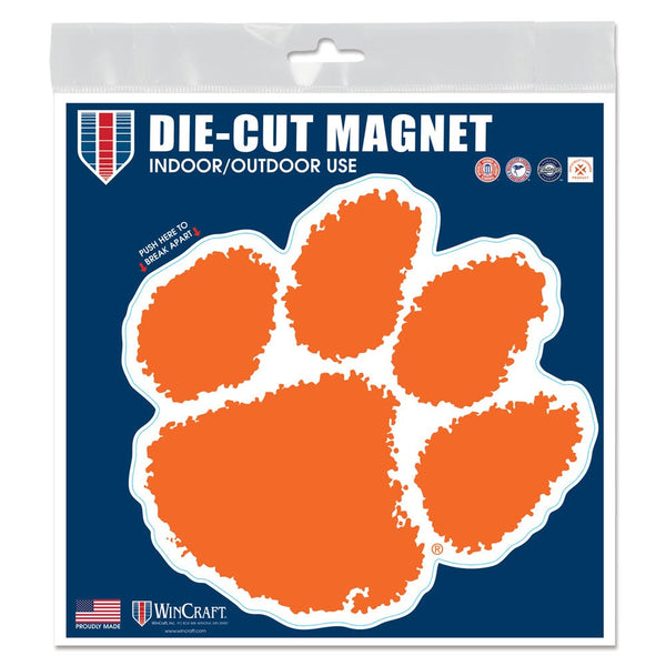 Clemson Tigers Outdoor Magnets 6" x 6"