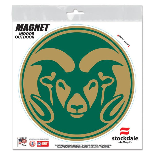 Wholesale-Colorado State Rams Outdoor Magnets 6" x 6"