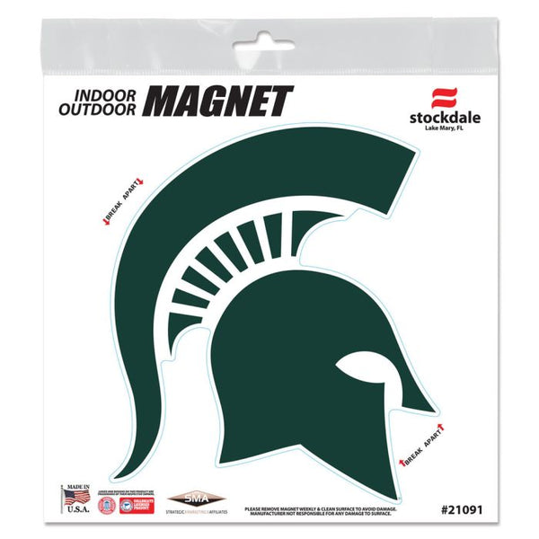 Wholesale-Michigan State Spartans Outdoor Magnets 6" x 6"