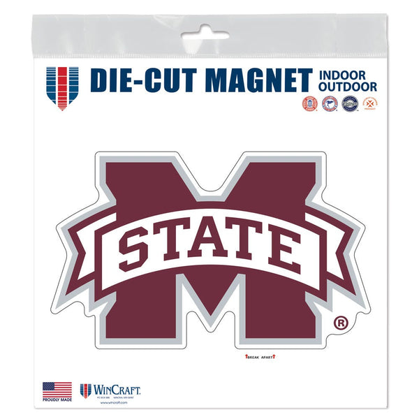 Mississippi State Bulldogs Outdoor Magnets 6" x 6"