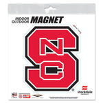 NC State Wolfpack Outdoor Magnets 6" x 6"
