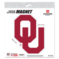 Wholesale-Oklahoma Sooners Outdoor Magnets 6" x 6"