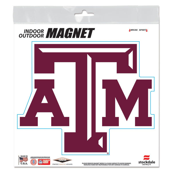 Texas A&M Aggies Outdoor Magnets 6" x 6"