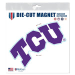 TCU Horned Frogs Outdoor Magnets 6" x 6"