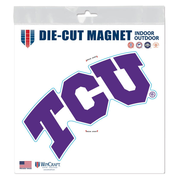 TCU Horned Frogs Outdoor Magnets 6" x 6"