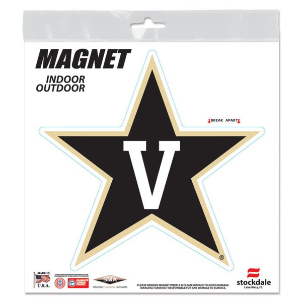 Wholesale-Vanderbilt Commodores Outdoor Magnets 6" x 6"